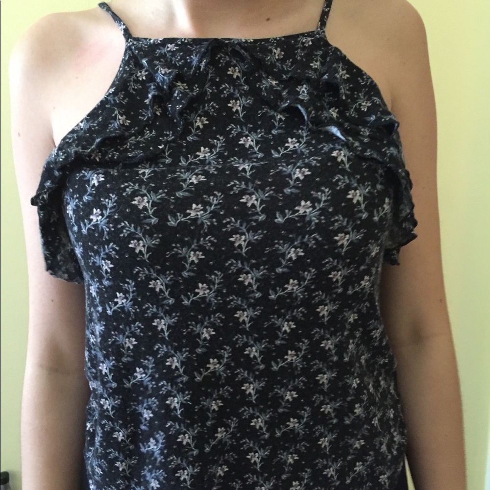 floral tank top